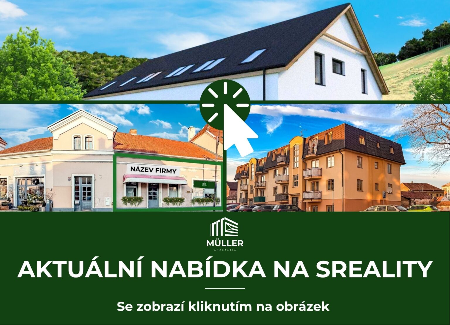 Aktuální nabídka nemovitosti Muller reality
