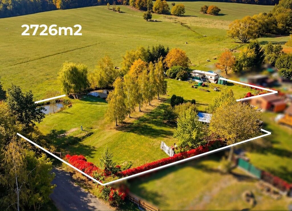 Prodej stavebního pozemku 2726 m² Všeruby – Maxov